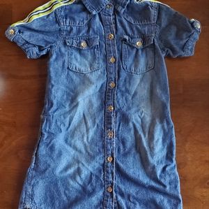 Dark Blue Jean Blouse